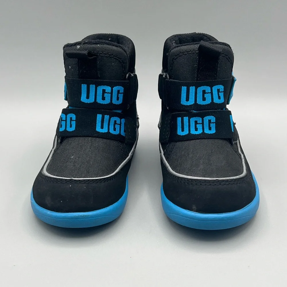 UGG Tabor Chukka Waterproof Black & Blue Snow Boots - Baby Toddler Size‎ 6